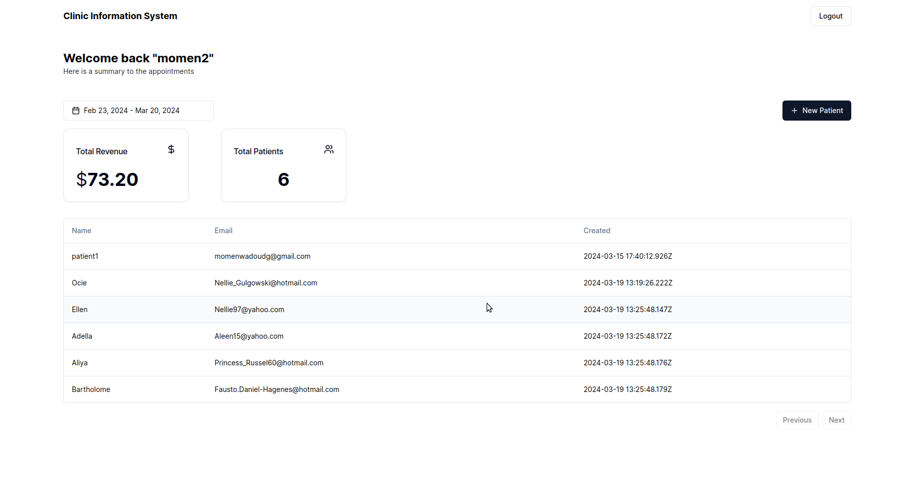 project screenshot