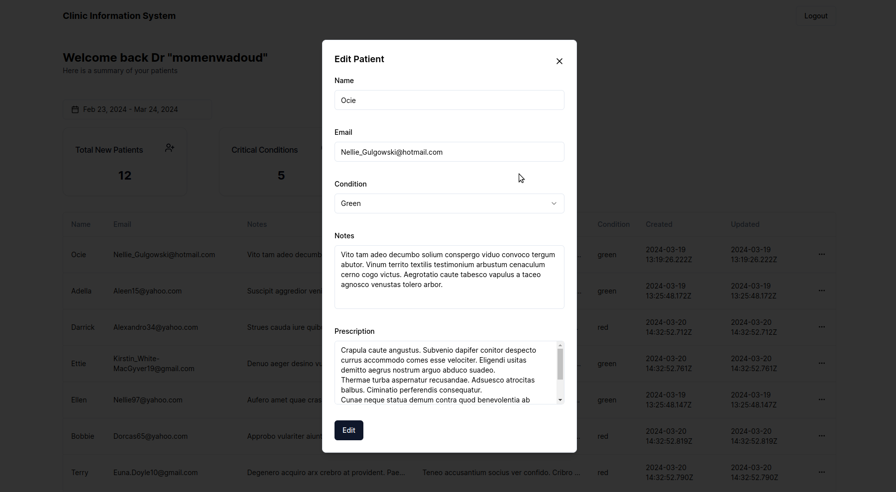 project screenshot